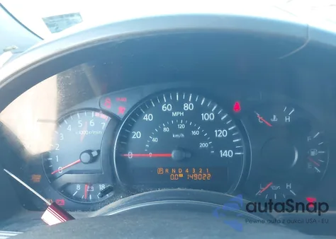 2004 Nissan Titan Le из США, поврежденный, VIN 1N6AA06A54N515860